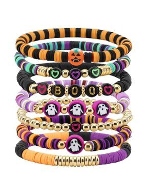 9 Pcs 4th of July Bracelets, 250th Anniversary USA Party Accessories for Women,